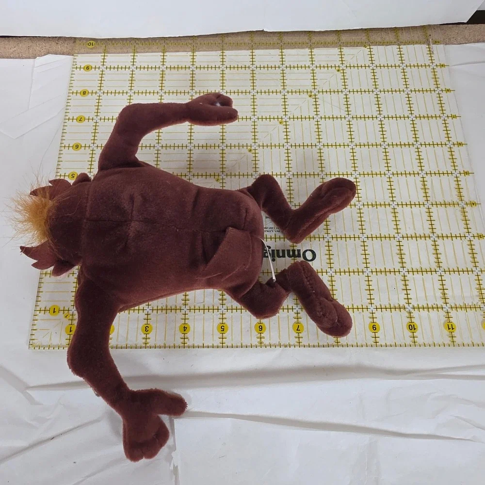 Ty Looney Tunes Taz Tasmanian Devil Plush 8 inch Beanie Baby 2011 Brown Toy